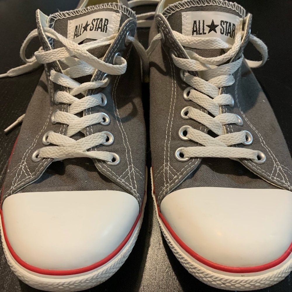Mens Grey Converse